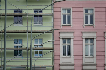 facade , image taken in stettin szczecin west poland, europe