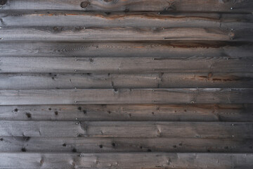 wooden background larch boards horizontal mounted overlapping
