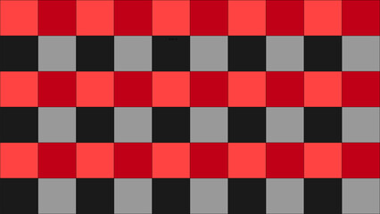 Square Shape Coloring Background Picture (Red)