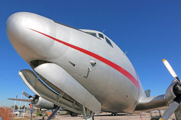 vintage military airplane	