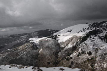 montañas nevadas