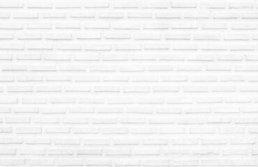 White grunge brick wall texture background for stone tile block painted in grey light	