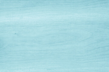 Blue grunge wood plank texture background. Cyan plywood board wall surface decoration.