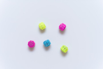 Close-up shot of a Korean folk traditional game