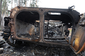Russia's invasion of Ukraine. Dmitrivka, Kiev region