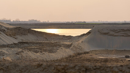 Sand Excavation Lake