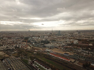 a panoramic view of Paris
