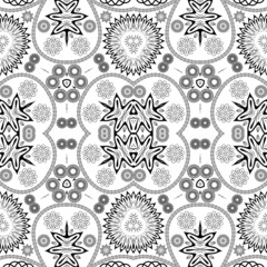 Arabic seamless ornament.