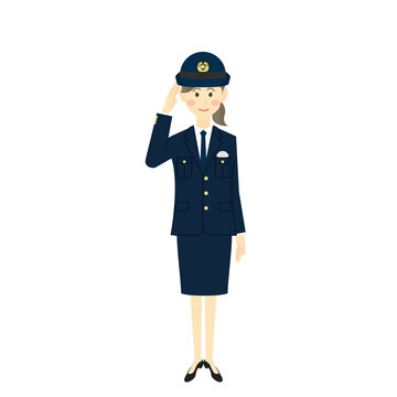 職業 [警察官の女性]