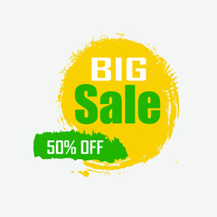Summer Sale discount vector design