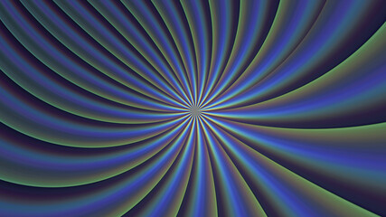 Abstract glowing patterned blue yellow background.
