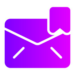 bookmark gradient icon