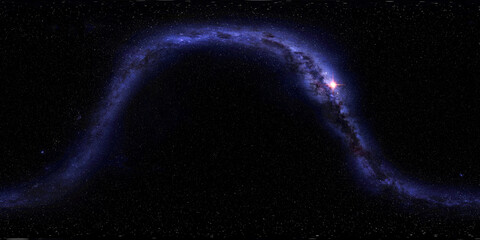 milkyway equirectangular vr environment © Mathias Weil