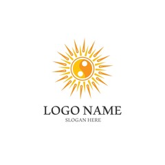 Sun Vector illustration Icon Logo