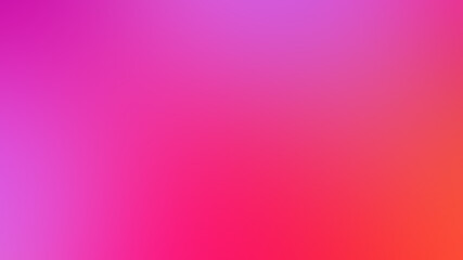 Abstract blurred glowing gradient pink background.