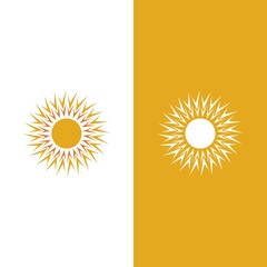 Sun Vector illustration Icon Logo