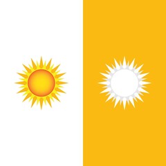 Fototapeta premium Sun Vector illustration Icon Logo