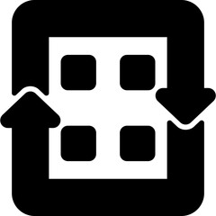 repeat glyph icon