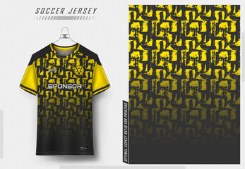 Soccer jersey design for sublimation 