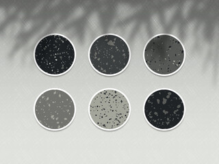 Fototapeta premium Highlight story cover. Terrazzo abstract design