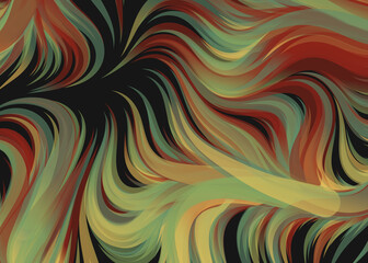 Obraz premium Abstract Perlin Noise Geometric Pattern generative computational art illustration