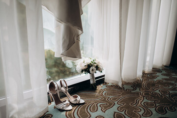 fashion couture bridesmaid shoes