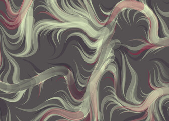 Abstract Perlin Noise Geometric Pattern generative computational art illustration