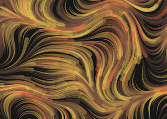 Fototapeta premium Abstract Perlin Noise Geometric Pattern generative computational art illustration