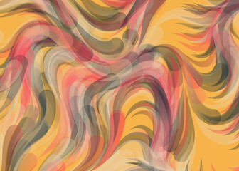 Abstract Perlin Noise Geometric Pattern generative computational art illustration