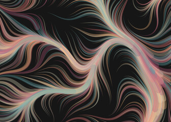 Abstract Perlin Noise Geometric Pattern generative computational art illustration