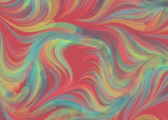 Abstract Perlin Noise Geometric Pattern generative computational art illustration