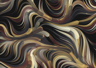 Abstract Perlin Noise Geometric Pattern generative computational art illustration