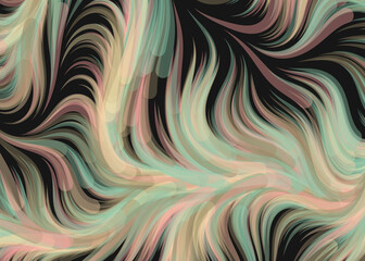 Abstract Perlin Noise Geometric Pattern generative computational art illustration