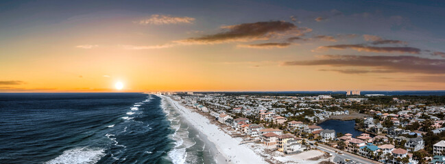 Destin Florida Miramar beach sunset