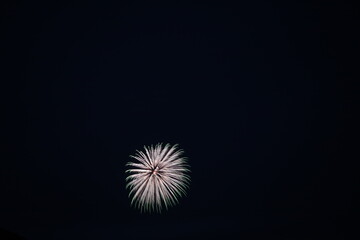 Fototapeta premium 飯田の御柱の花火