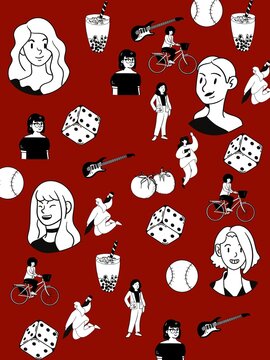 set of icons