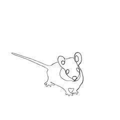 mouse and cheese