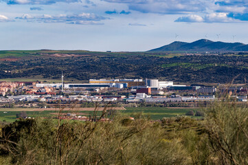 Hospital Universitario de Toledo, visto desde El Beato, Toledo