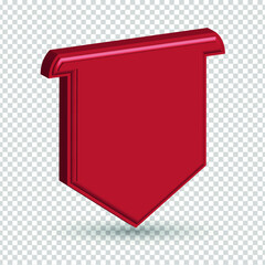 Ribbon 3d vector design