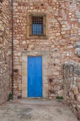 Fototapeta na wymiar Blur door, Roussillon village, Vaucluse, Provence, France