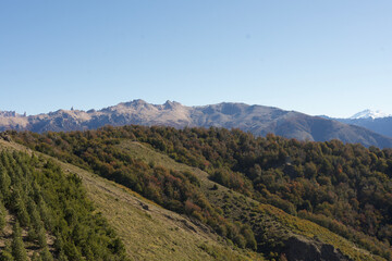 landscape in the mountains Bariloche Argentina