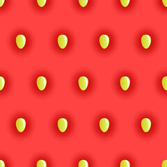 Strawberry vector pattern