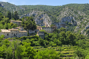 Medieval village of Oppede le Vieux, Vaucluse, Provence region, France