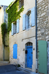 Fototapeta na wymiar Saint Remy de Provence, Streets and doors, Bouches du Rhone, Provence region, France