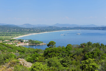 Pampelonne beach, Ramatuelle, Var, Provence  region, France