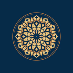 mandala icon and symbol logo