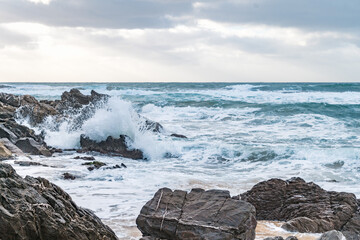 Wonderful overview of the famous coast of southern Sardinia Torre dei Corsari