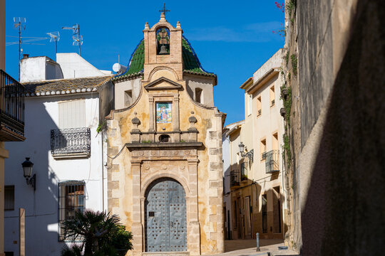 Small church in Teulada, Alicante (Spain). 
