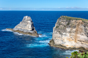 Pointe du Piton, north coast, Grande-Terre, Guadeloupe, Lesser Antilles, Caribbean.