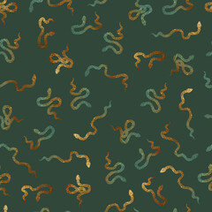 snakes bicolor gradient seamless pattern